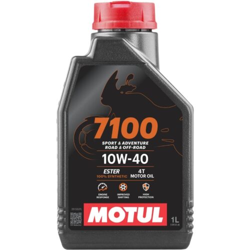 Huile Moto Motul 7100 4T 10W-40 – 100% Synthétique – 1L
