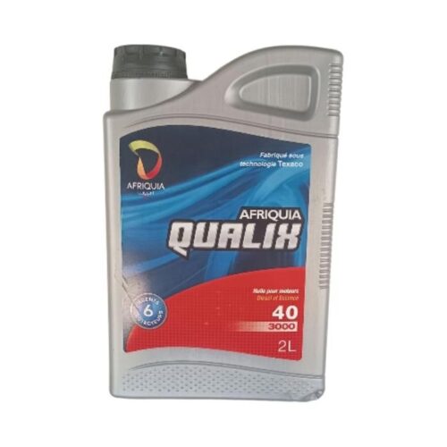 Afriquia Qualix 40 – Huile Moteur 1 L pour Essence & Diesel – زيت محرك أفريكيا Qualix 1 لتر