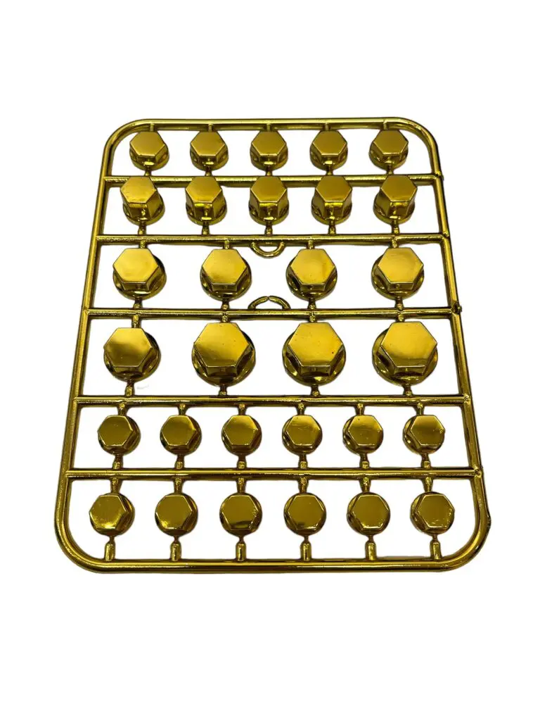 Jeu de Capuchons Cache-Vis Décoratifs Dorés pour Moto et Scooter – Image 3